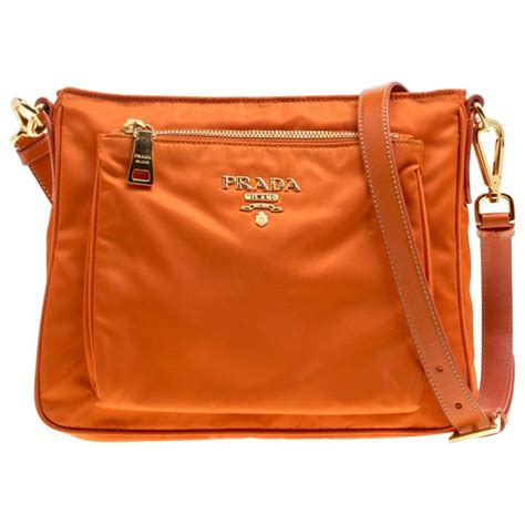 prada orange bag price|orange nylon prada bag.